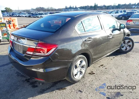 2014 Honda Civic Lx z USA, uszkodzony, nr VIN 2HGFB2F5XEH529754